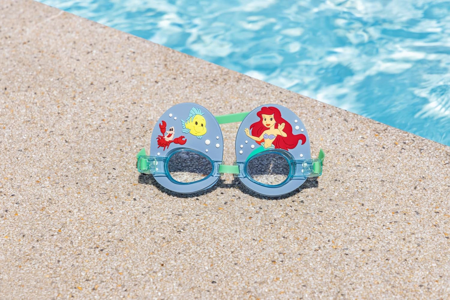 Bestway Ariel Little Mermaid Deluxe Swimming Goggles for Kids 3+ No.9103C