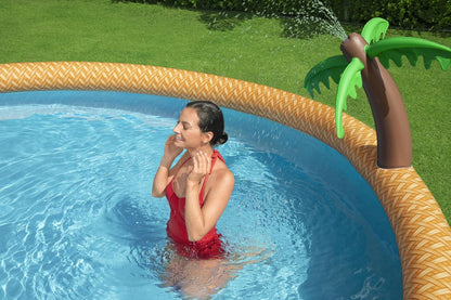 Bestway Pool Set Fastset Paradise Palm 457X84Cm - No:57416