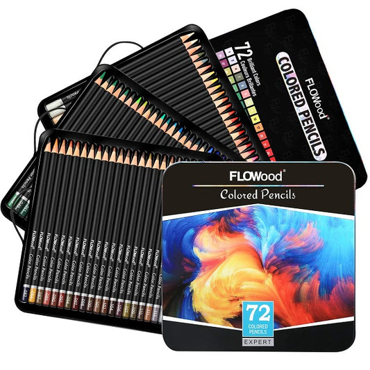 Flowood Pack of 72 Expert Colored Pencils