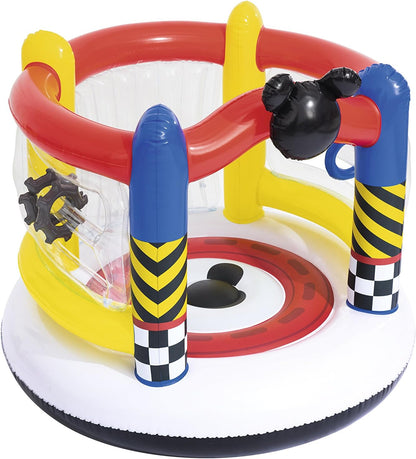 Bestway Playground Mickey and Friends Rallye Inflatable Bouncer - 137x119 cm - No: 91075