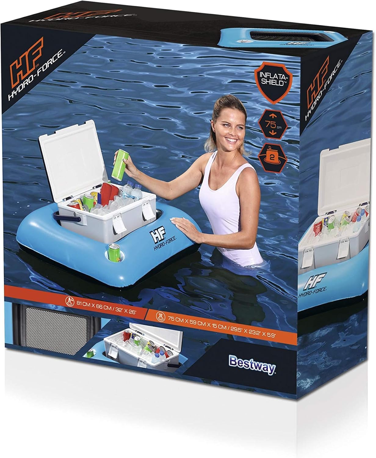 Bestway Inflatable Pool Air Mattress Lounger 43420