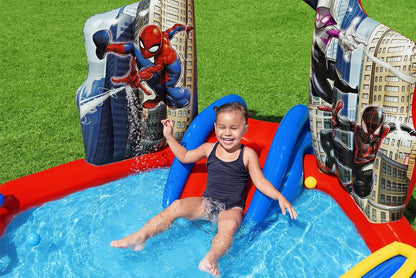 Bestway Spider-man splash pad - outdoor kids Inflatable Playground 211 x 206 x 127 cm paddling pool sprinkler - No:98793