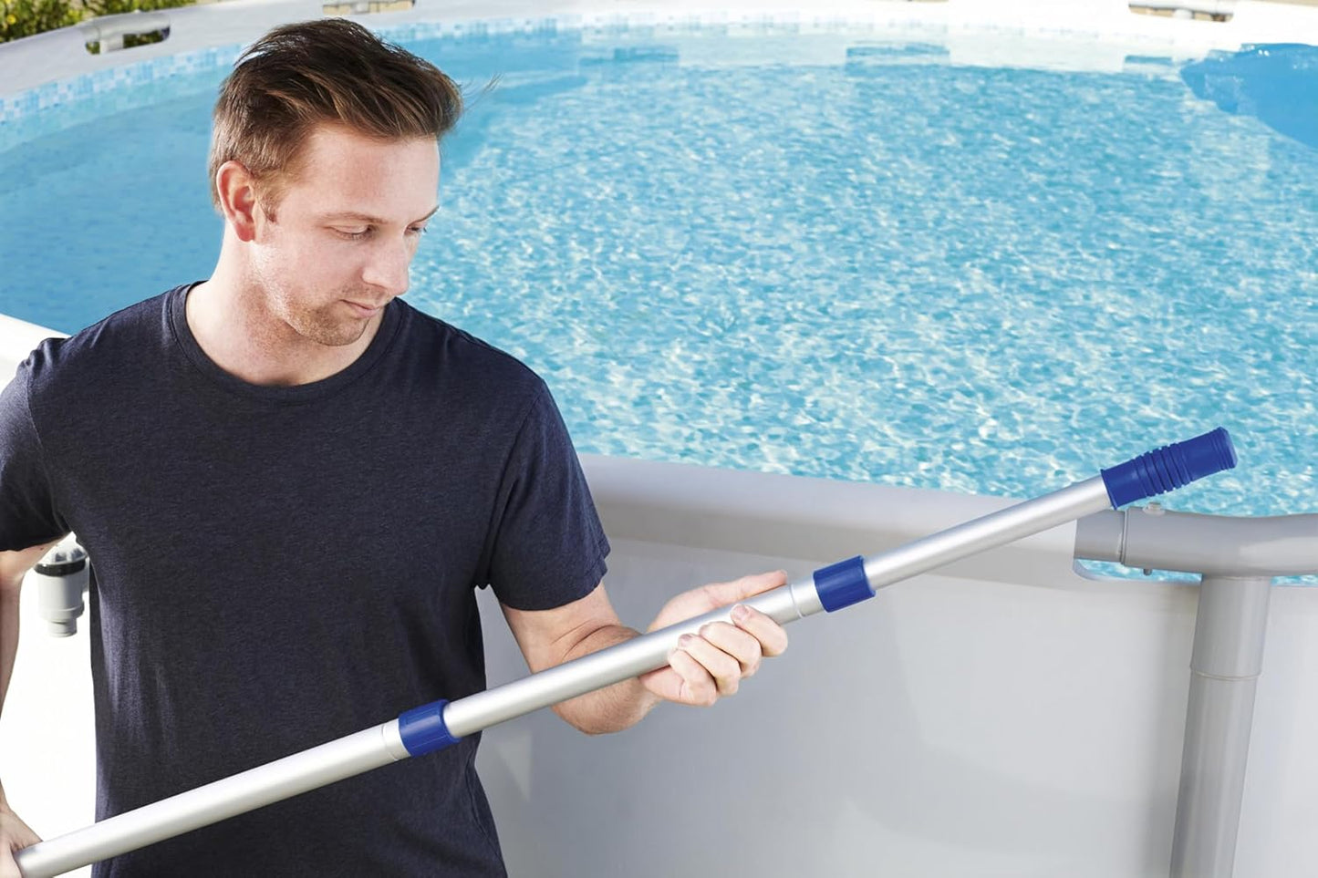 Bestway Flowclear E-Z-Broom Telescopic Pool Cleaning Pole 360cm 58279