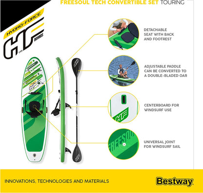 Bestway Freesoul Tech Convertible Set Surfboard 340*89*15cm - No:65310