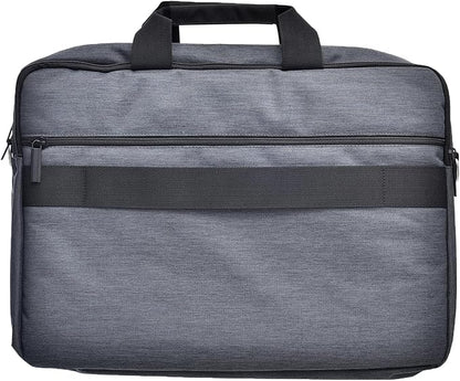 Elite Fabric Elegant Case And Rear Zipper Pockets Equipped Shoulder Strap Laptops 15.6 Inch - Grey - No:GS102