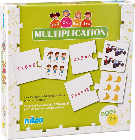 بطاقات نيلكو التعليمية للضرب - 60 قطعة - رقم: 20405