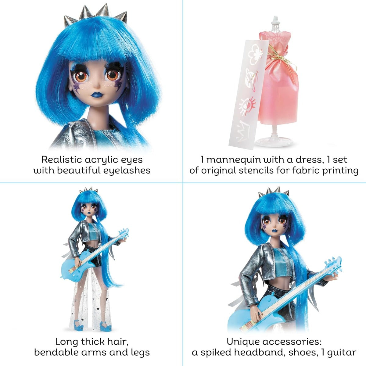 Be Fashion Academy - Bryce. Creative Fashion Doll Set for Ages 5 and Up