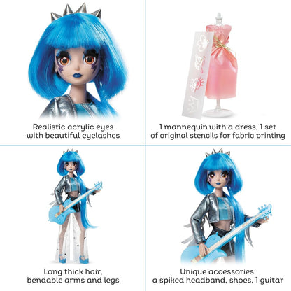 Be Fashion Academy - Bryce. Creative Fashion Doll Set for Ages 5 and Up