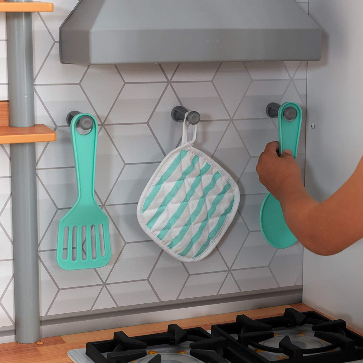 مطبخ لعبة خشبي للأطفال من كيد كرافت - رقم: 53421