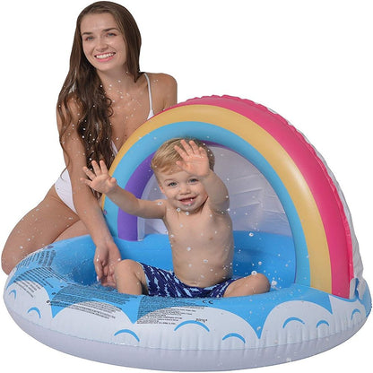 Jilong Rainbow Baby Pool Inflatable Children's Pool - No:57155