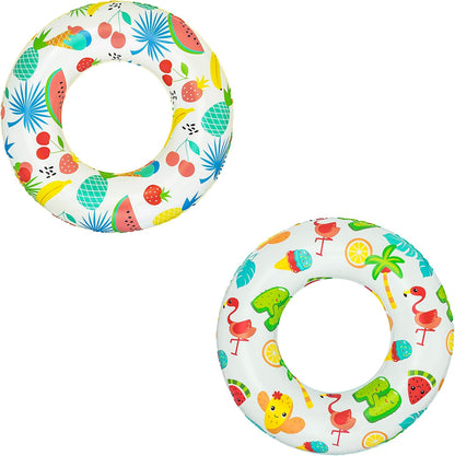 Bestway Swimming Ring for Kids | Durable Inflatable Swim Float, Summer Water Pool Toys, Assorted Designs