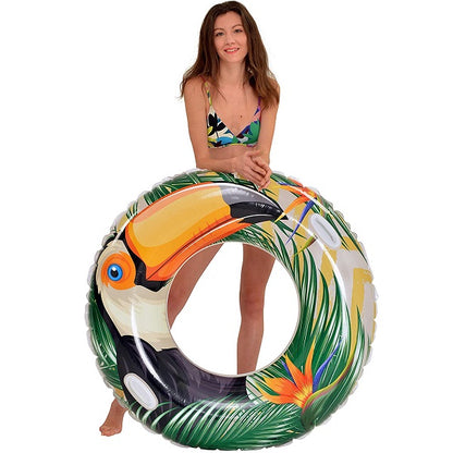 Jilong Sunclub Tropical Inflatable Swim Ring 115 cm No: 37598