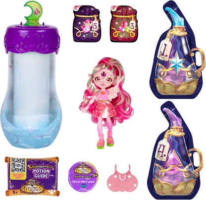 Magic Mixies Pixlings Shimmerverse Series Faye The Fairy Doll Set Faye the Fairy Pixling- No:14912