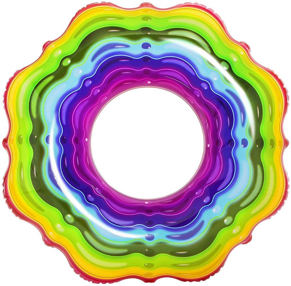 شريط قوس قزح قابل للنفخ من بيست واي سيركل، 12-115 سم - رقم: 36163