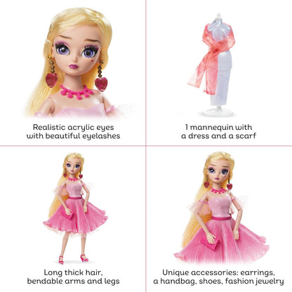 Be Fashion Academy - Hera. Creative Fashion Doll Set for Ages 5 and Up