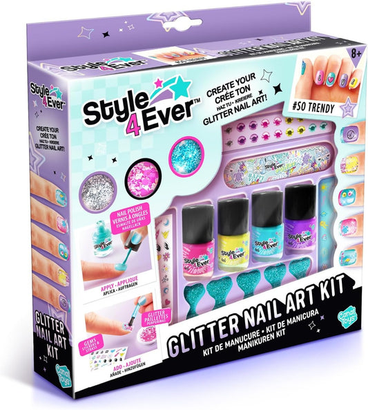 مجموعة طلاء أظافر لامع للأطفال من ستايل فور إيفر كانال تويز