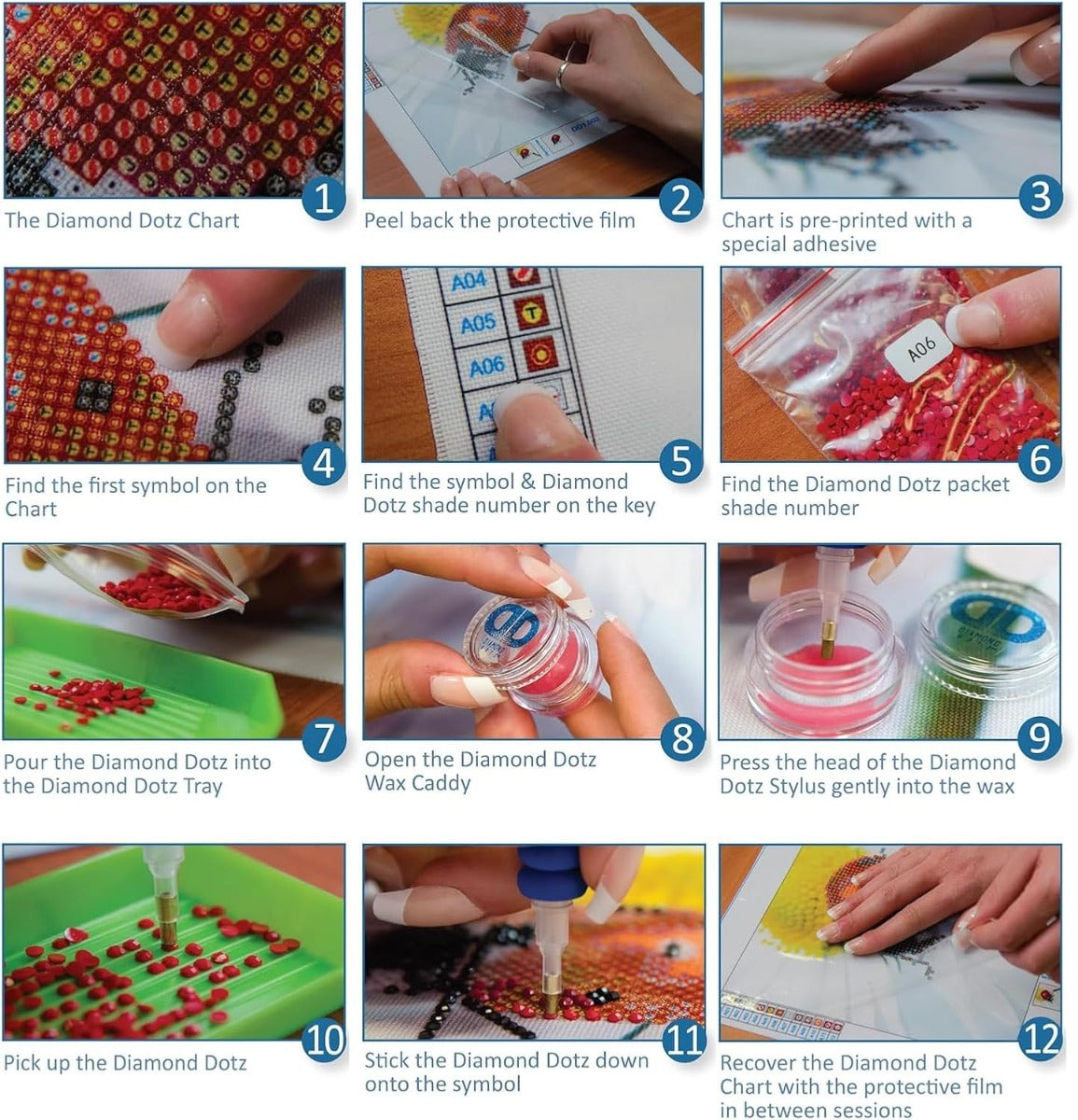 مجموعة رسم ماسي جزئي من دايموند دوتز دوتز، بتصميم صبار وردي جميل، مقاس 31 سم × 31 سم - رقم المنتج: DTZ3013