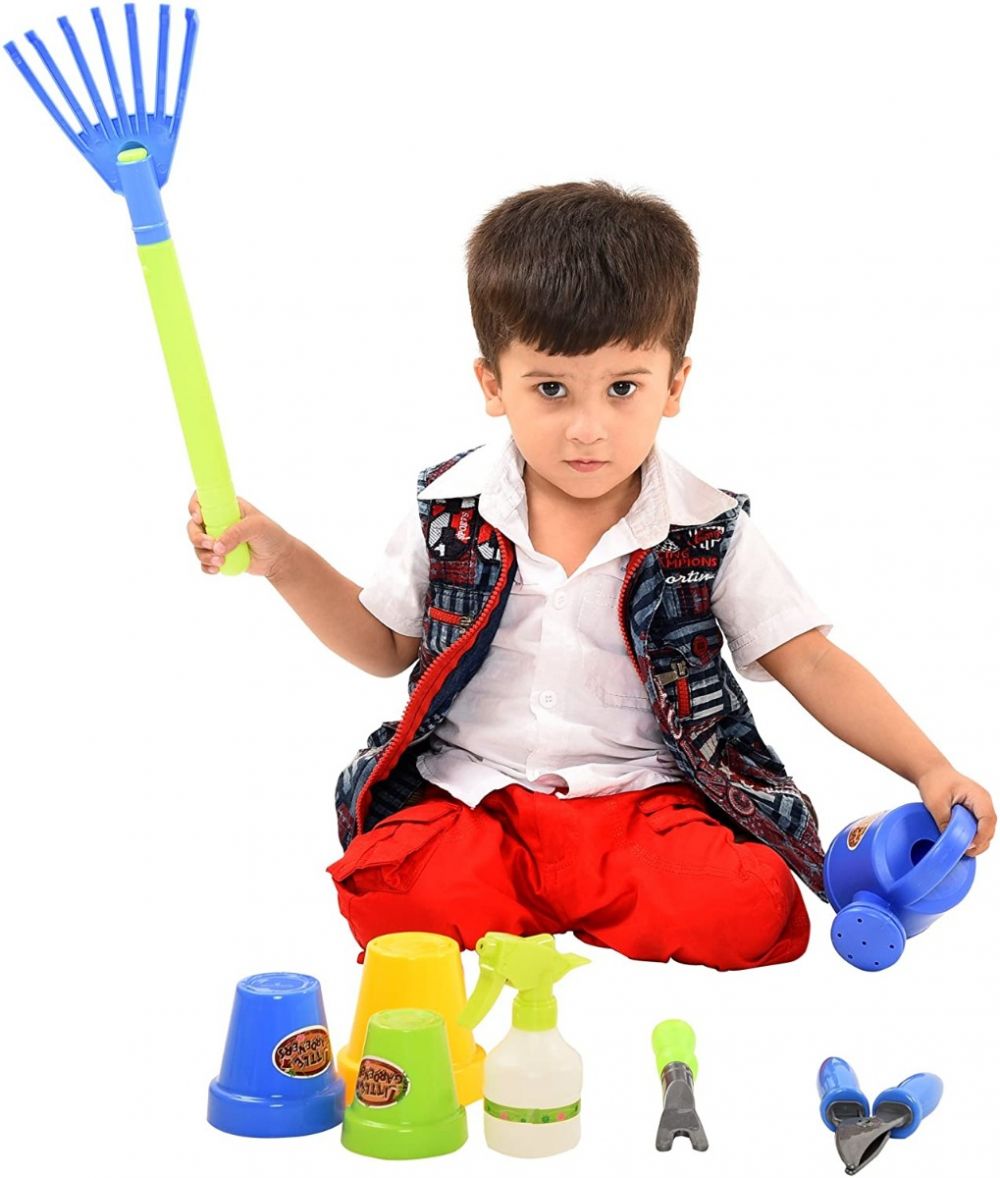 مجموعة أدوات البستنة للأطفال من ليتل جاردنرز - 11 قطعة - SC48A-2 