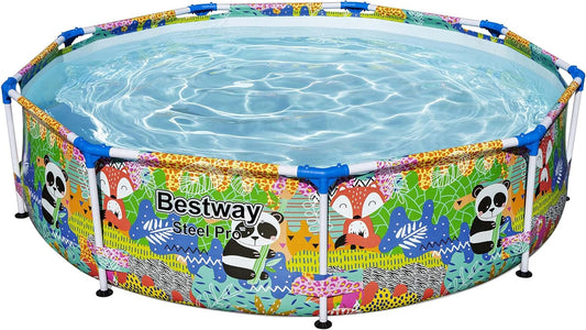 Bestway Colorful Steel Pro Frame Pool 274x66cm, 3221L - No:5612F