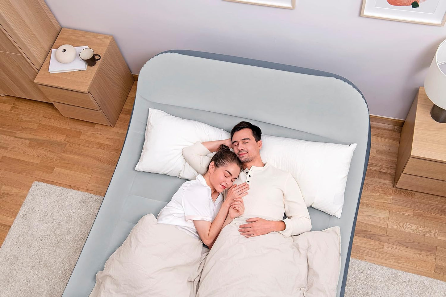 Bestway Premium Queen Sized TriTech Air Bed Complete 152 x 236 x 150 cm - No:67923