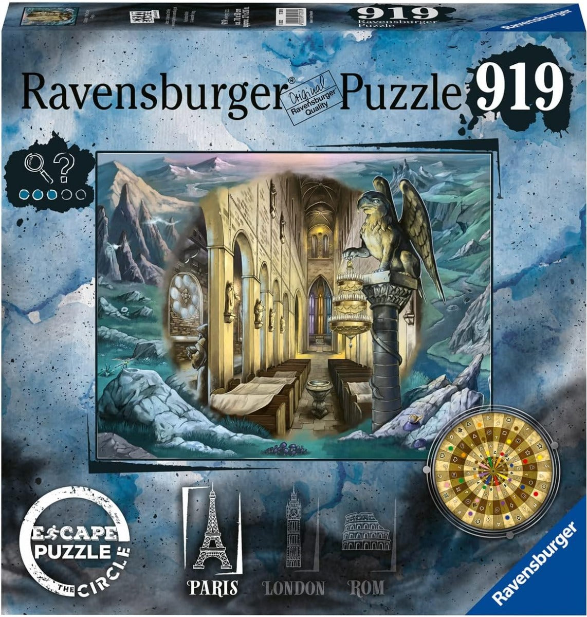 Ravensburger Escape The Circle: Paris 919 Pcs - No:17281