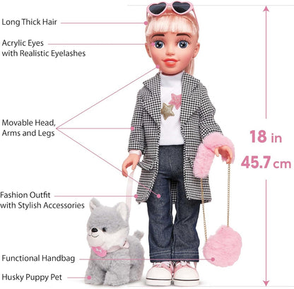 Kids Hits Beauty Star Fashion Doll Girl boy toys, girl toys - 46cm
