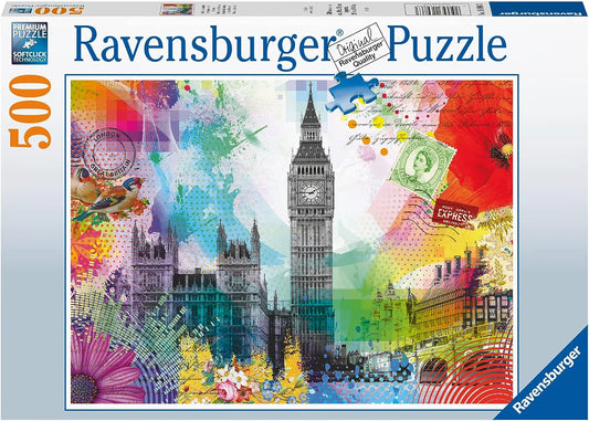 Ravensburger London Postcard - 500pcs - No:16986