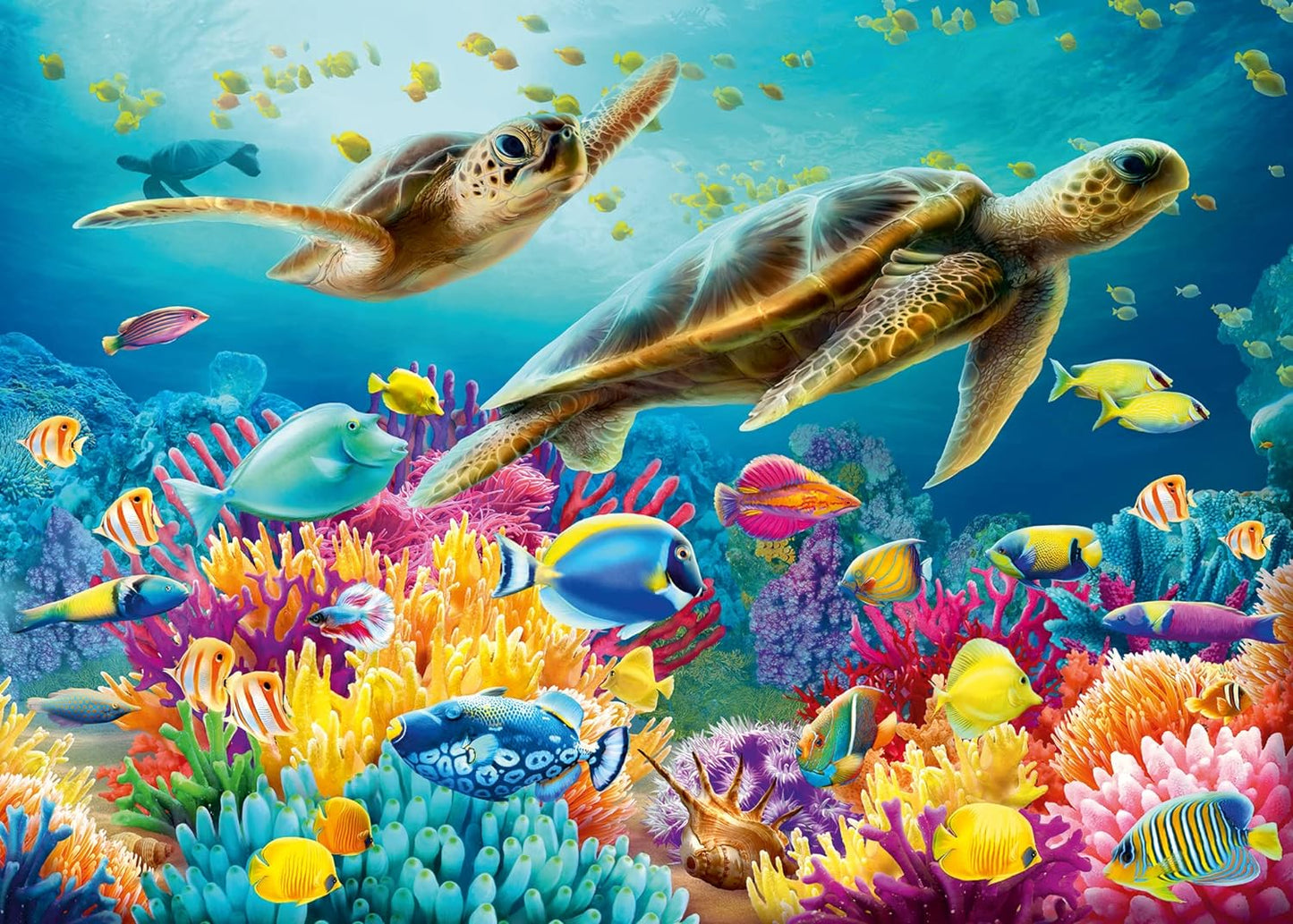 Ravensburger Blue Underwater World Jigsaw Puzzle - 1000pcs - No:17085