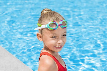 Bestway Swim Goggles for Kids, No Leaking UV Protection - 1pcs - No:21099