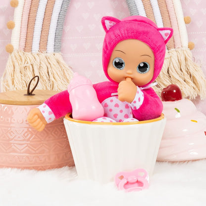 Bayer Design Baby doll I Baby Angels with sound, soft body, big eyes, 30 cm - No:93028AD