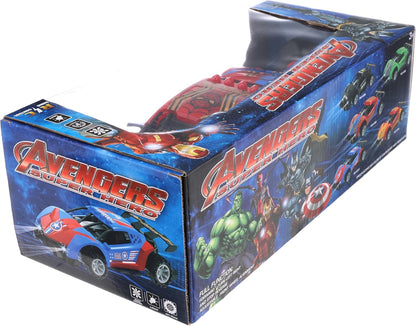 سيارة رياضية تعمل بجهاز تحكم عن بعد بمقياس 1:14، 4 قنوات، مزودة بإضاءة (بدون بطارية) (سبايدرمان) - رقم المنتج: H789