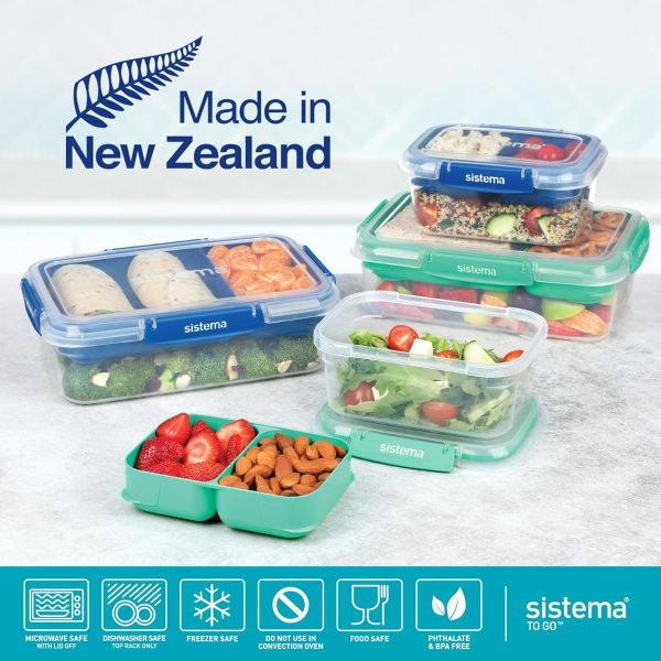 Sistema Rectangle Stax To Go lunch box 2.2 liters - No:281701