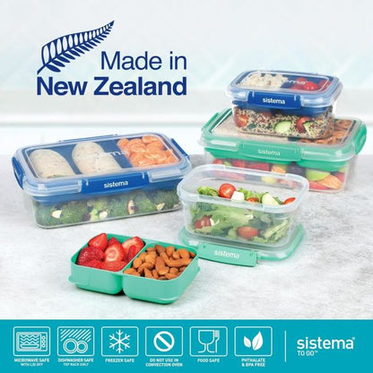 Sistema Rectangle Stax To Go lunch box 2.2 liters - No:281701