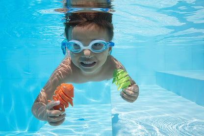 Bestway Hydro Swim Fish Shaped Diving Toy Set - 3 Pieces - No:26029