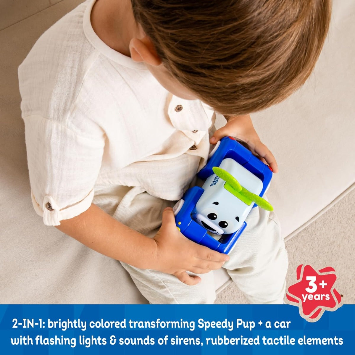 لعبة الأطفال العربية الشهيرة Transformers Mates Speedy Pup