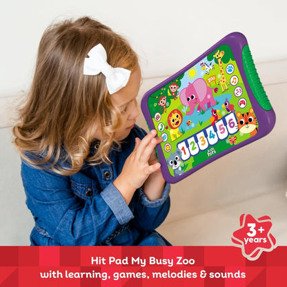 Kids hits Busy Zoo Hitpad Music and Sound Game Board toy