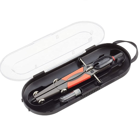 Rotring Compact Geometry Compass 260 Mm Black, Stainless Steel - No:S0676570