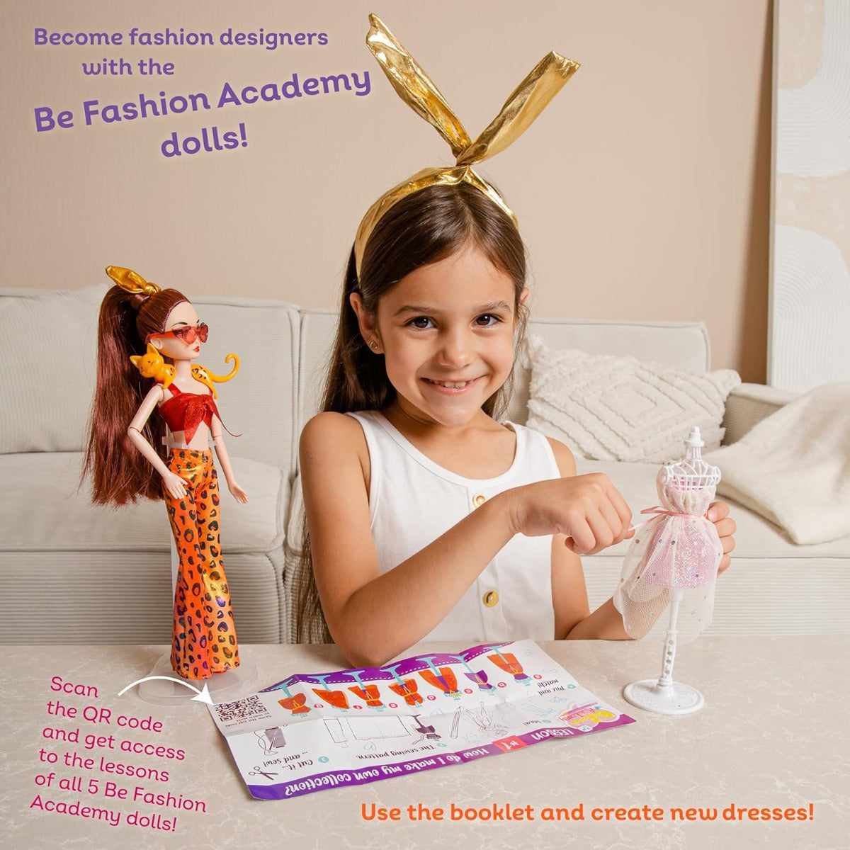 Be Fashion Academy Balam boy toys, girl toys, birthday gift, Christmas gift, growth, fun, for kids.
