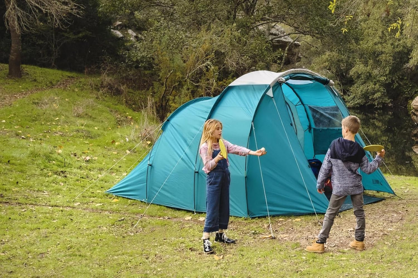 Bestway Pavillo Family Dome X4 Tent 400 x 255 x 180cm - No:68092