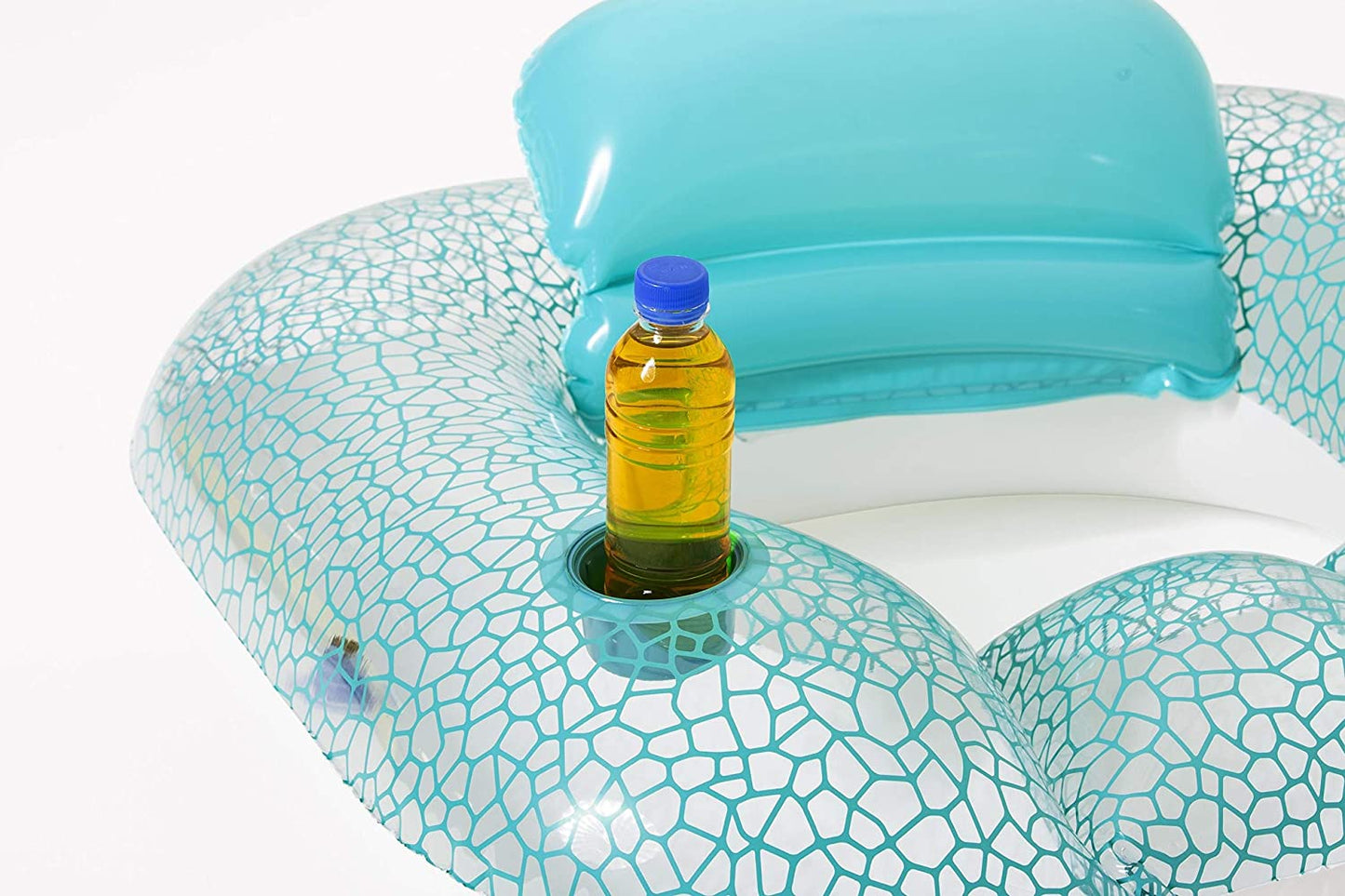 Bestway Inflatable Float with Inflatable Pillow 102 x 94cm - No:43097