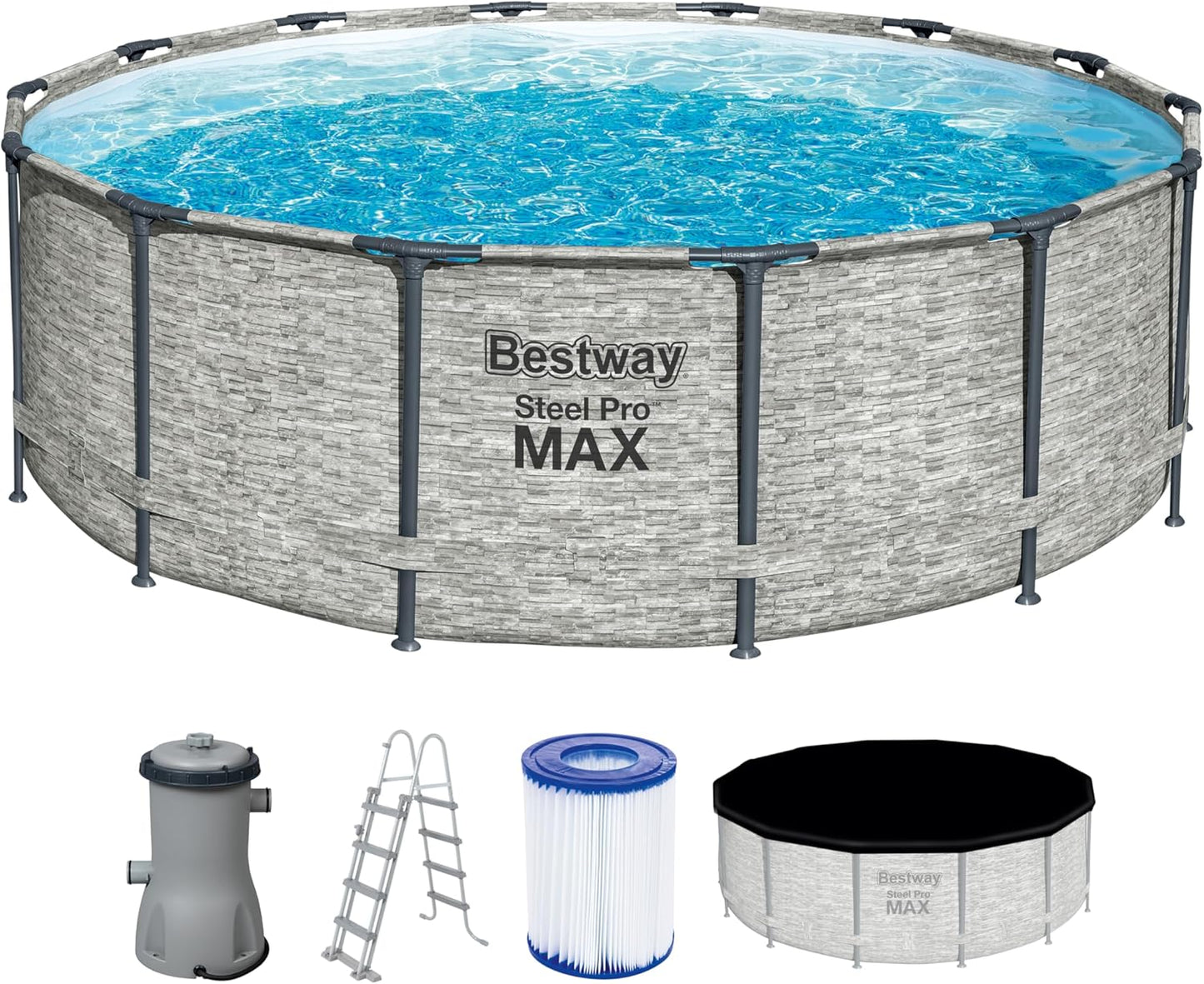 Bestway Steel Pro MAX™ 4.27m x 1.22m Pool Set - No: 5619D