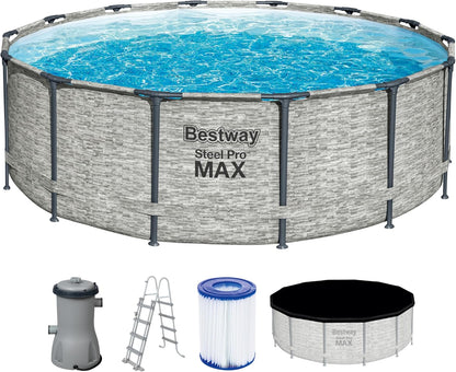 Bestway Steel Pro MAX™ 4.27m x 1.22m Pool Set - No: 5619D