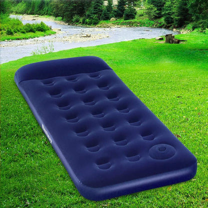 Bestway Pavillo Airbed Jr.Twin Built-in Foot Pump 1.85m x 76cm x 28cm Aeroluxe - No:67223