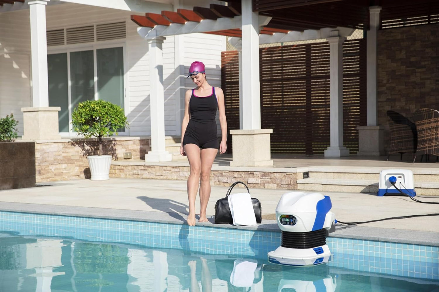 نظام Bestway Swimfinity™ للتدفق المعاكس - نظام لياقة السباحة - رقم: 58517