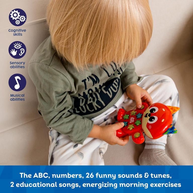 لعبة ثعلب موسيقية تعليمية للأطفال الصغار من عمر سنتين فما فوق