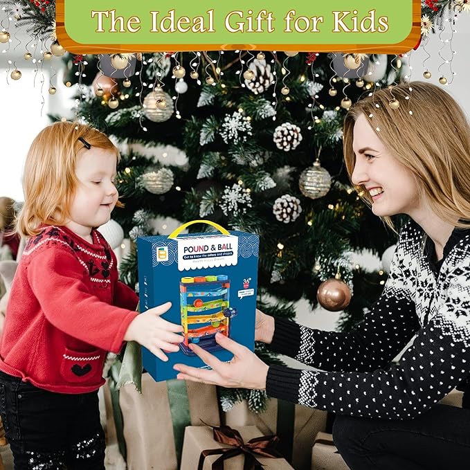 Pound a Ball for Toddlers STEM Developmental Educational Fun - No:868