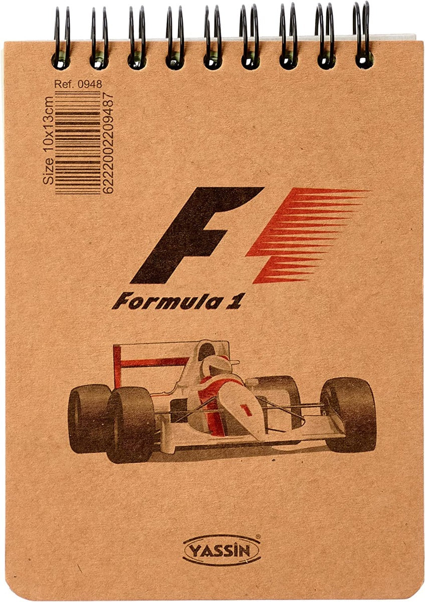 Yassin A6 Spiral Block Note - No:0948