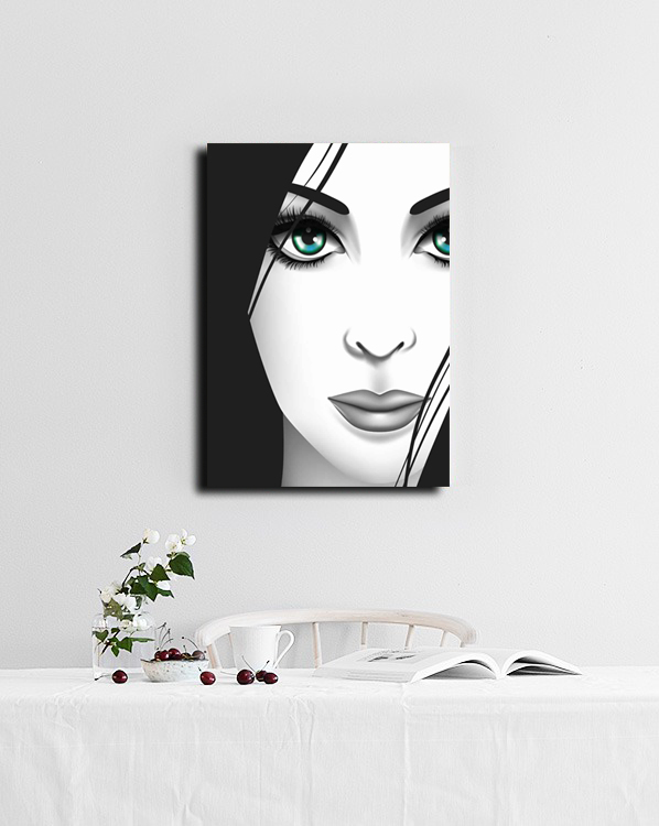 إطار فتاة رائعة 