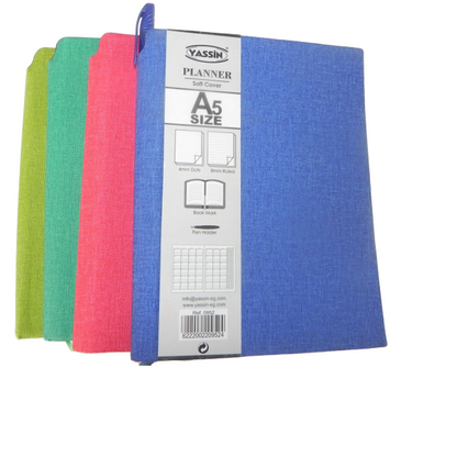 Planner Soft Cover A5 Size YASSIN