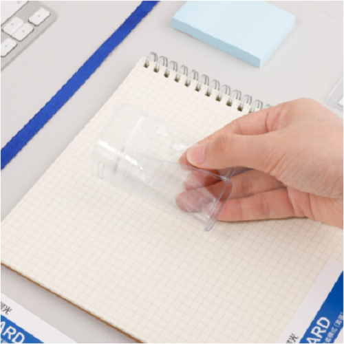 Chenguang Stationery PVC Waterproof Card Holder Transparent - 20pcs - No:AWTN1773